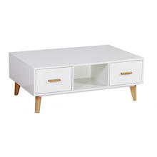 White Coffee Desk For Office or Living Room